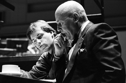 Stenz with Hans Werner Henze