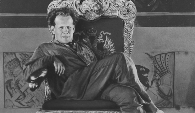Eisenstein on Nicholas II's throne