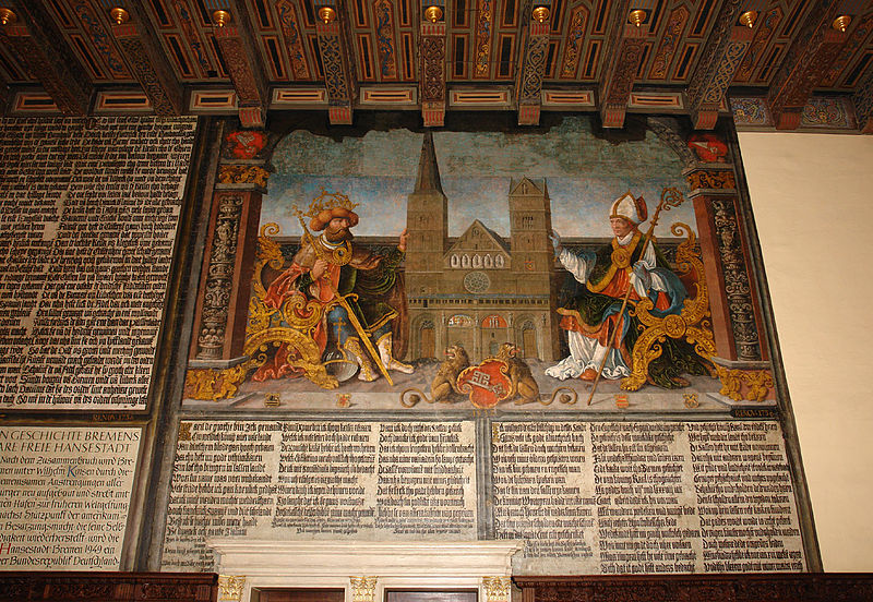 Fresco in Bremen Rathaus
