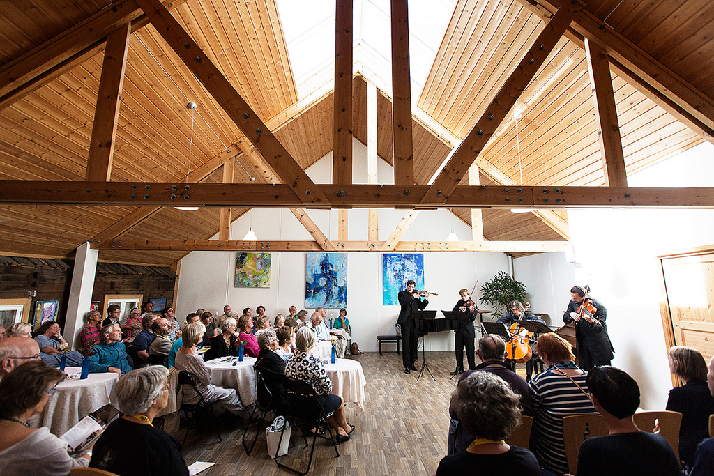 Apollon Musagete Quartet in Sandnes by Nikolaj Lund