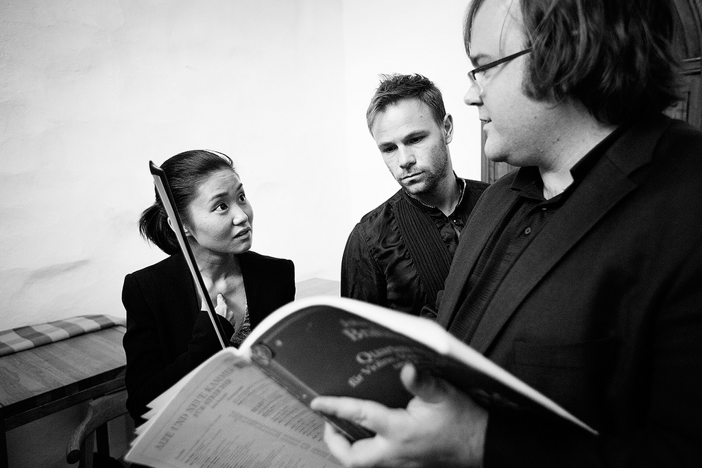 Shoji, Grosz and Hadland pictured by Nikolaj Lund