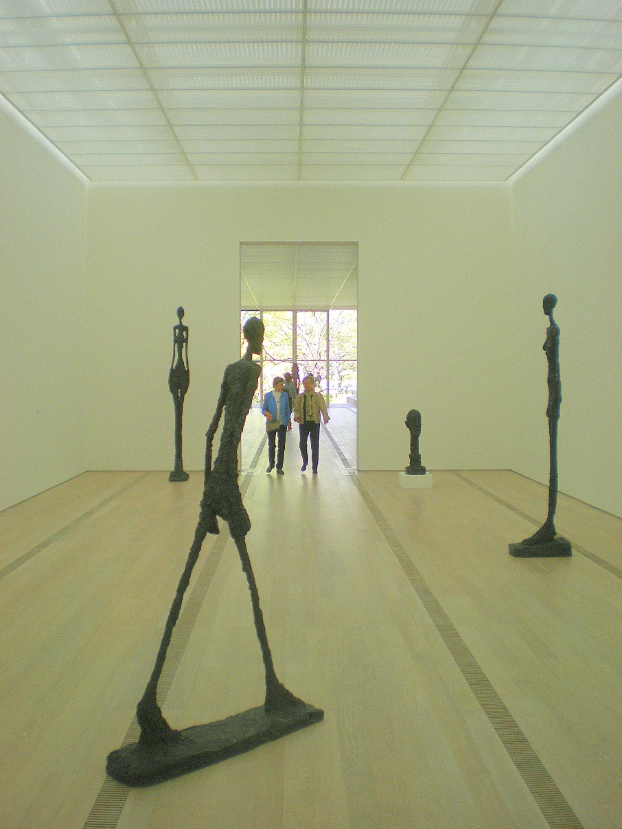Giacomettis in the Beyeler