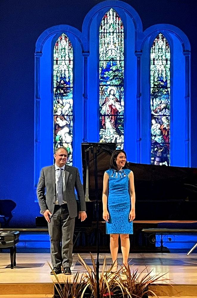Alderighi and Trick at the New Ross Piano Festival