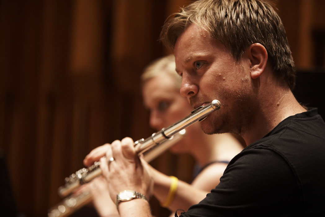 LSO principal flautist Gareth Davies