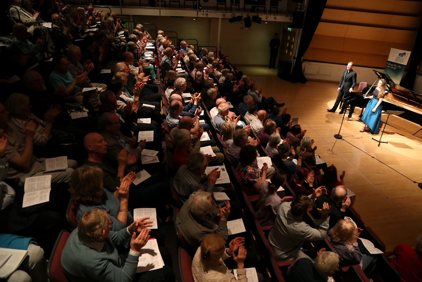 Alder, Middleton and audience