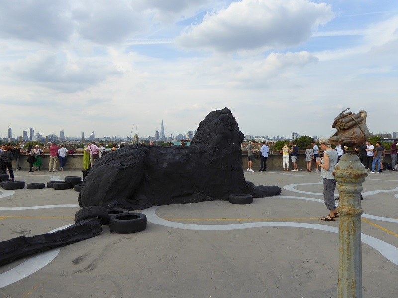 Roof of Peckham Multi-Storey Car Park