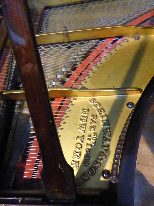 Steinway 1864 grand in Cobbe Collection