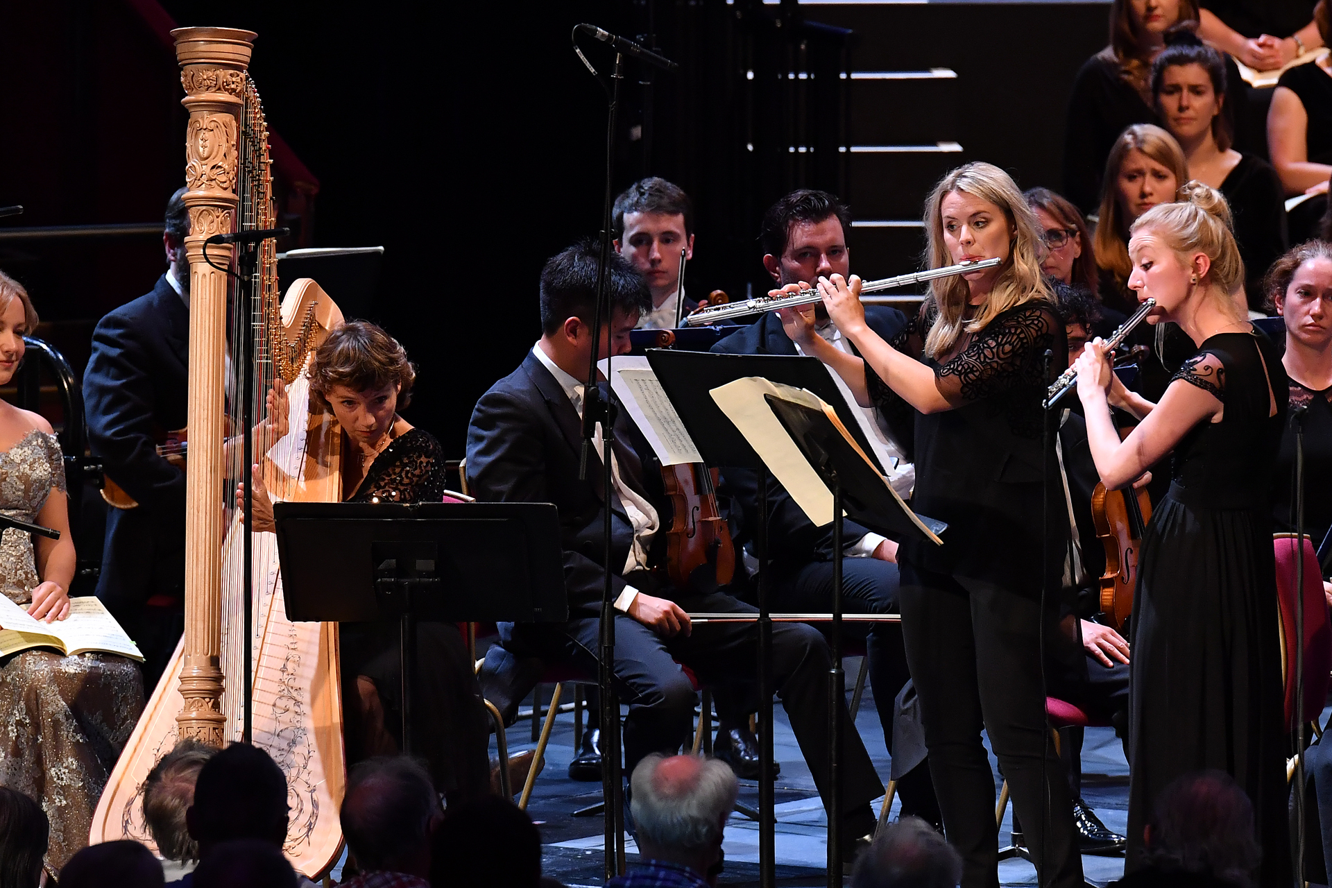 Flutes and harp in Berlioz