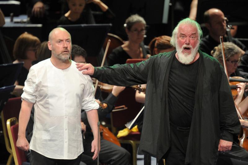 Lars Cleveman and Sir John Tomlinson in Proms Parsifal