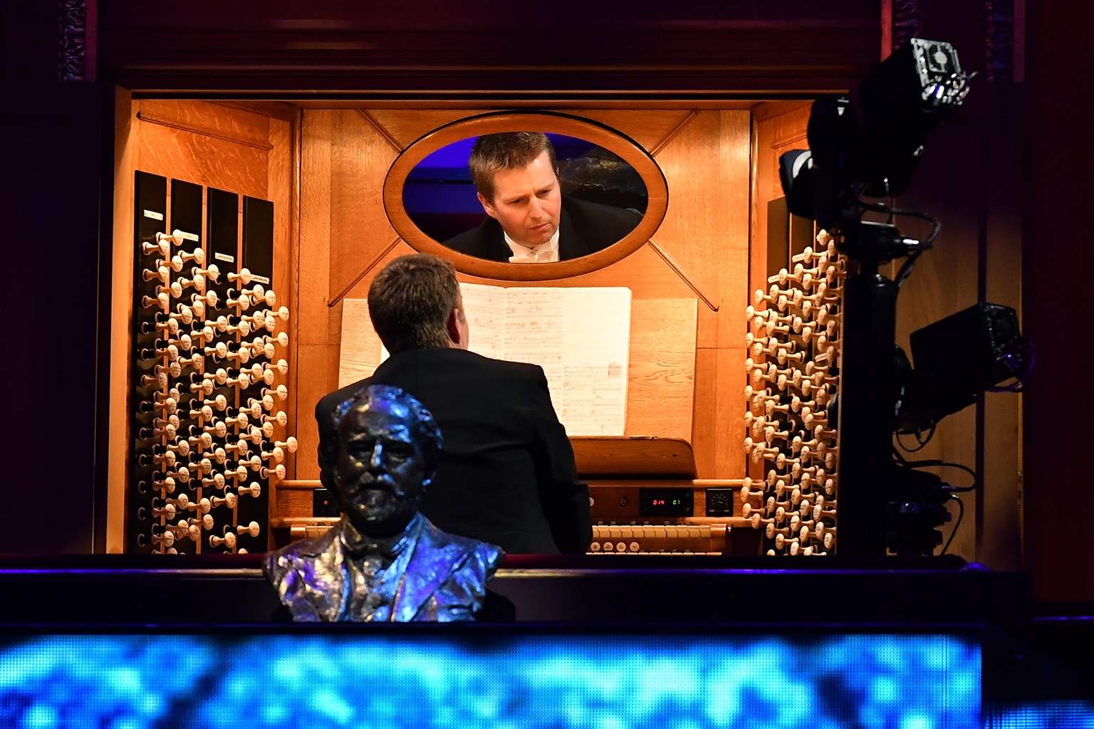 John Scott on the Albert Hall organ