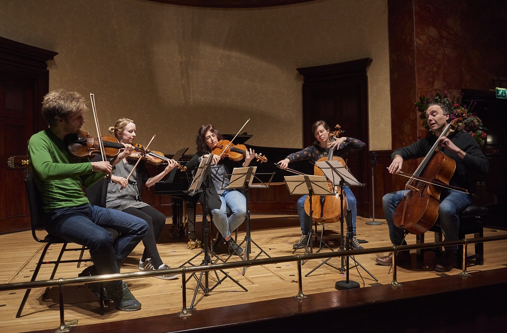 Gildas Quartet and Adrian Brendel in performance