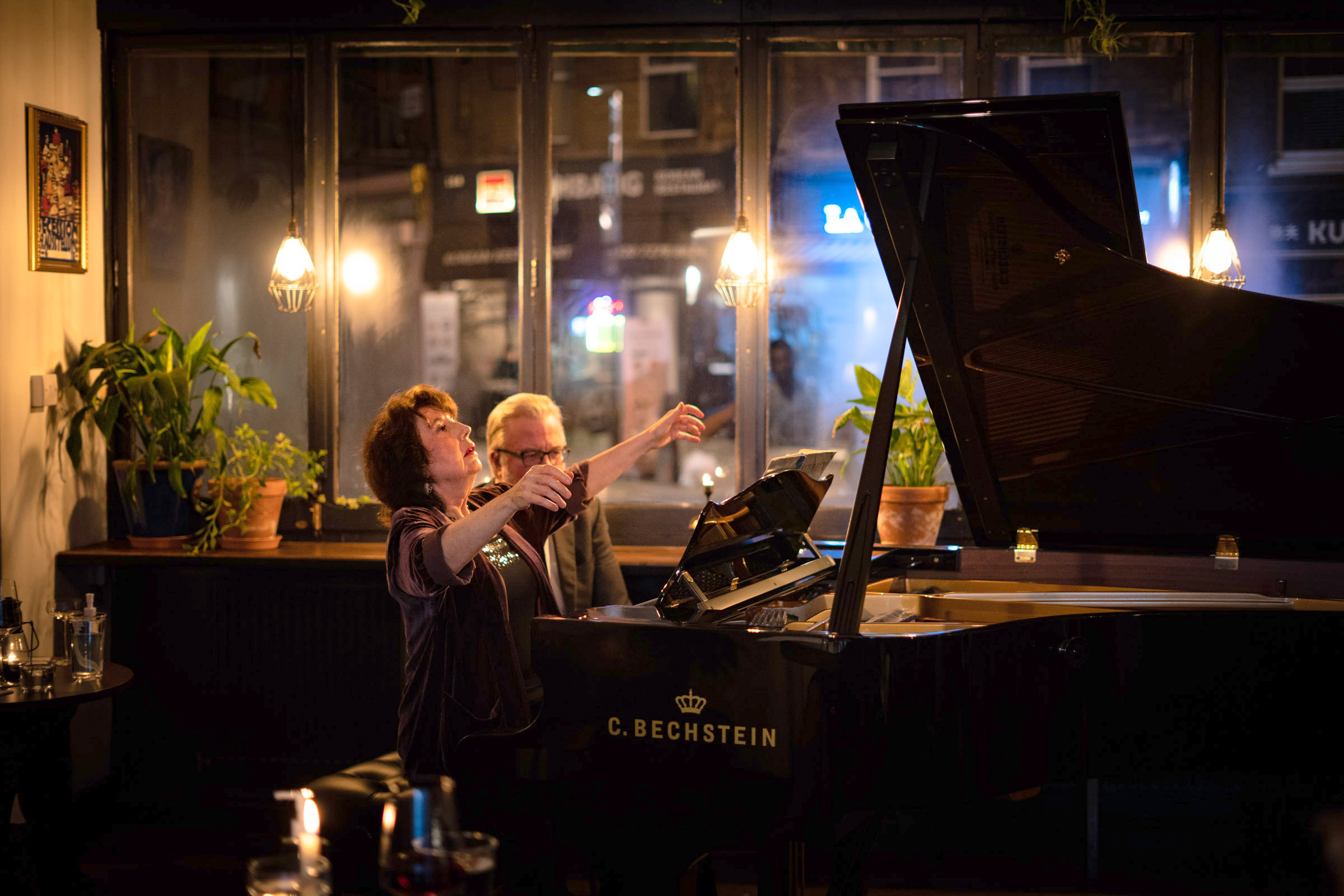 Imogen Cooper at the Fidelio Orchestra Cafe