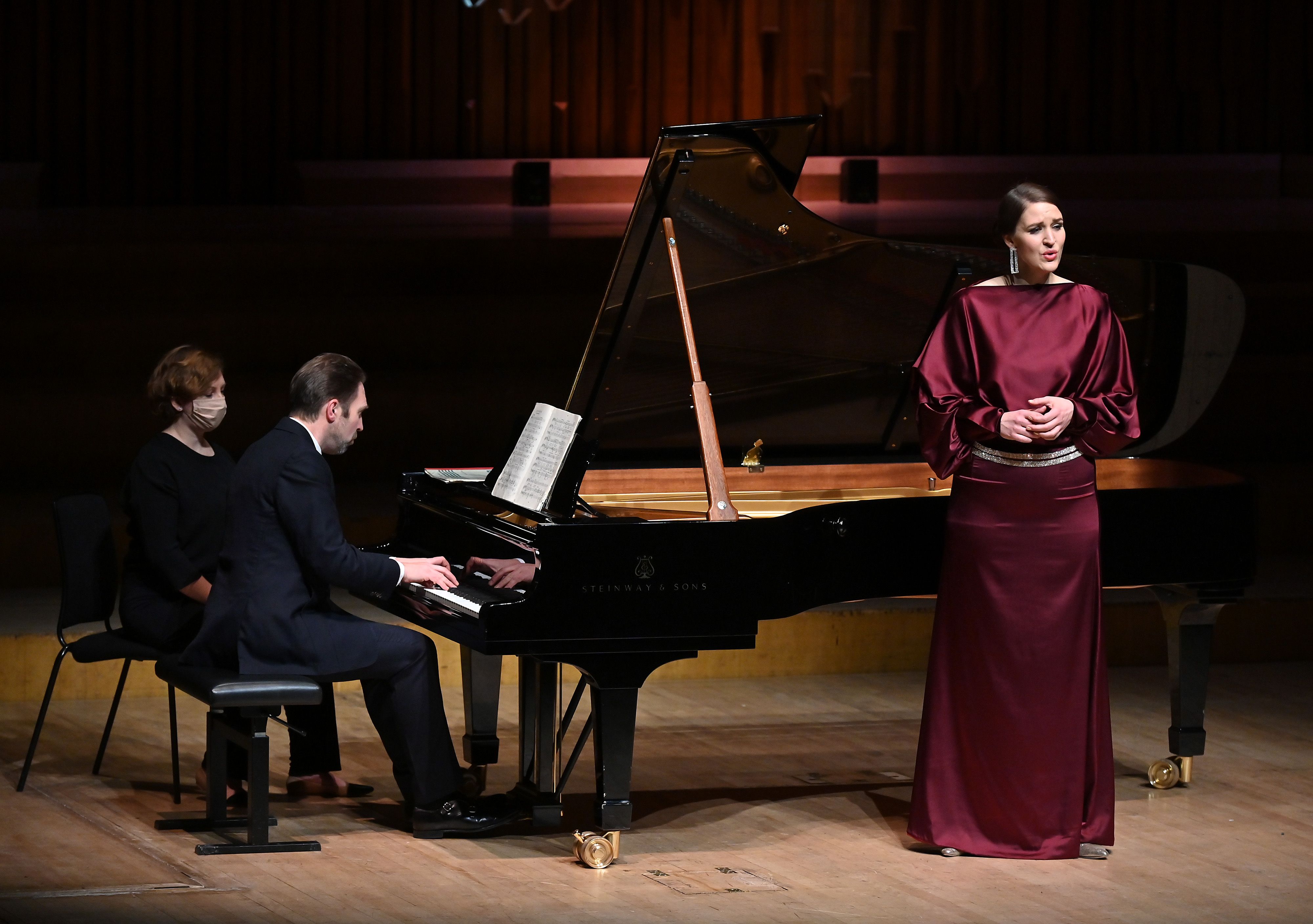 Leif Ove Andsnes and Lise Davidsen at the Barbican