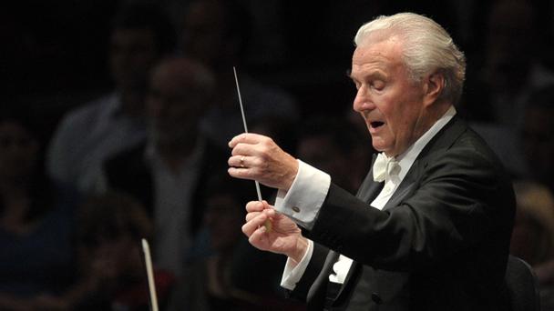 Sir Colin Davis conducting the Missa Solemnis at the 2011 Proms by Chris Christodoulou