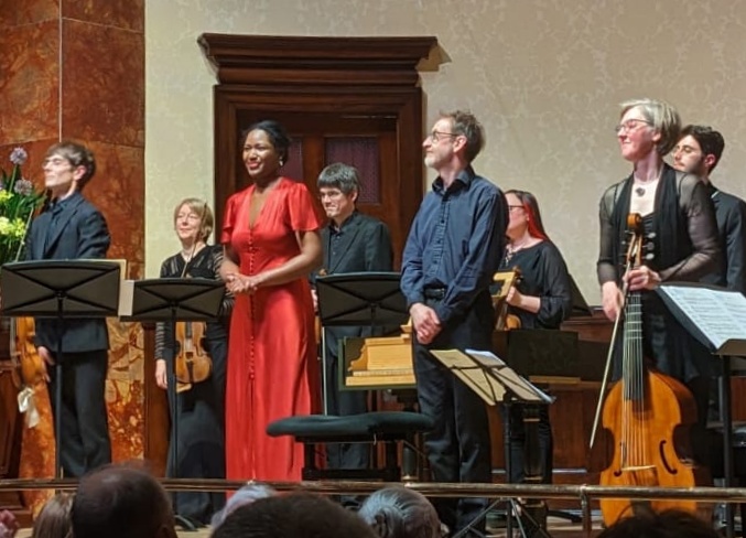 Nardus Williams and members of the Dunedin Consort