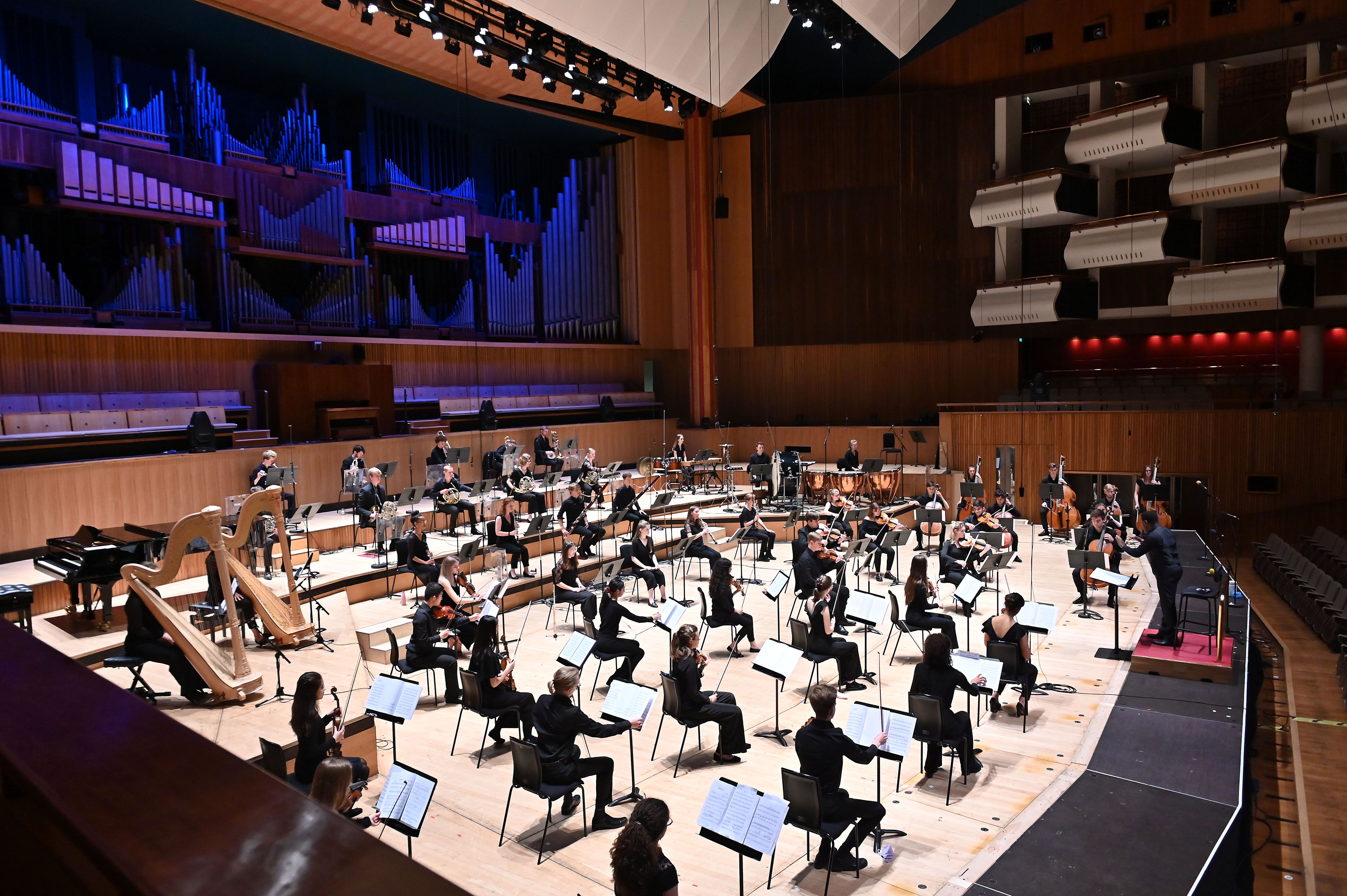 NYO concert at the Royal Festival Hall on 31 July