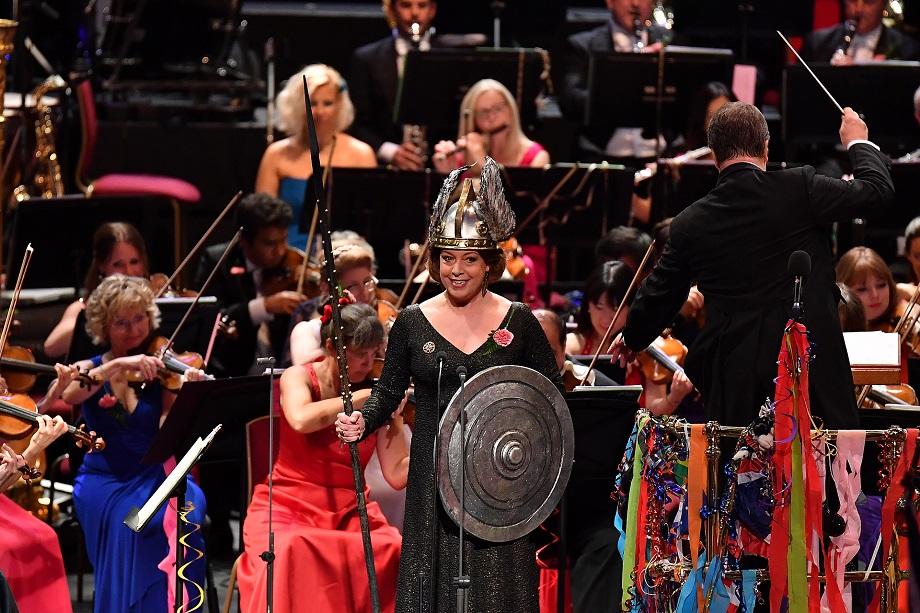 Nina Stemme at the Last Night of the Proms