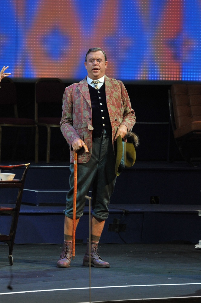 Franz Hawlata as Baron Ochs. Photo: BBC/Chris Christodoulou