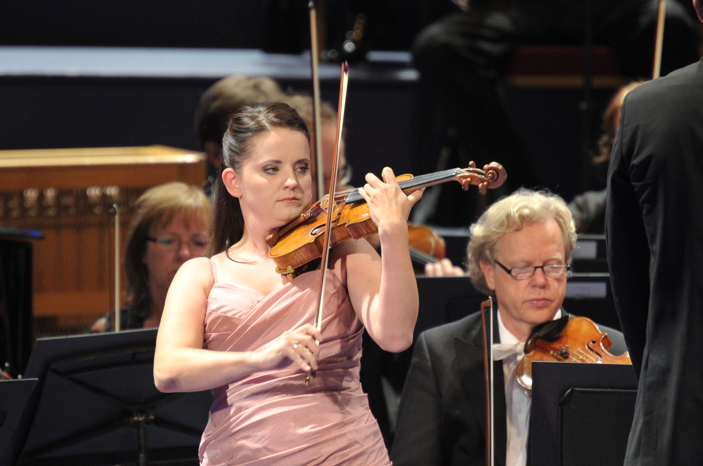 Baiba Skride at the 2013 Proms by Chris Christodoulou