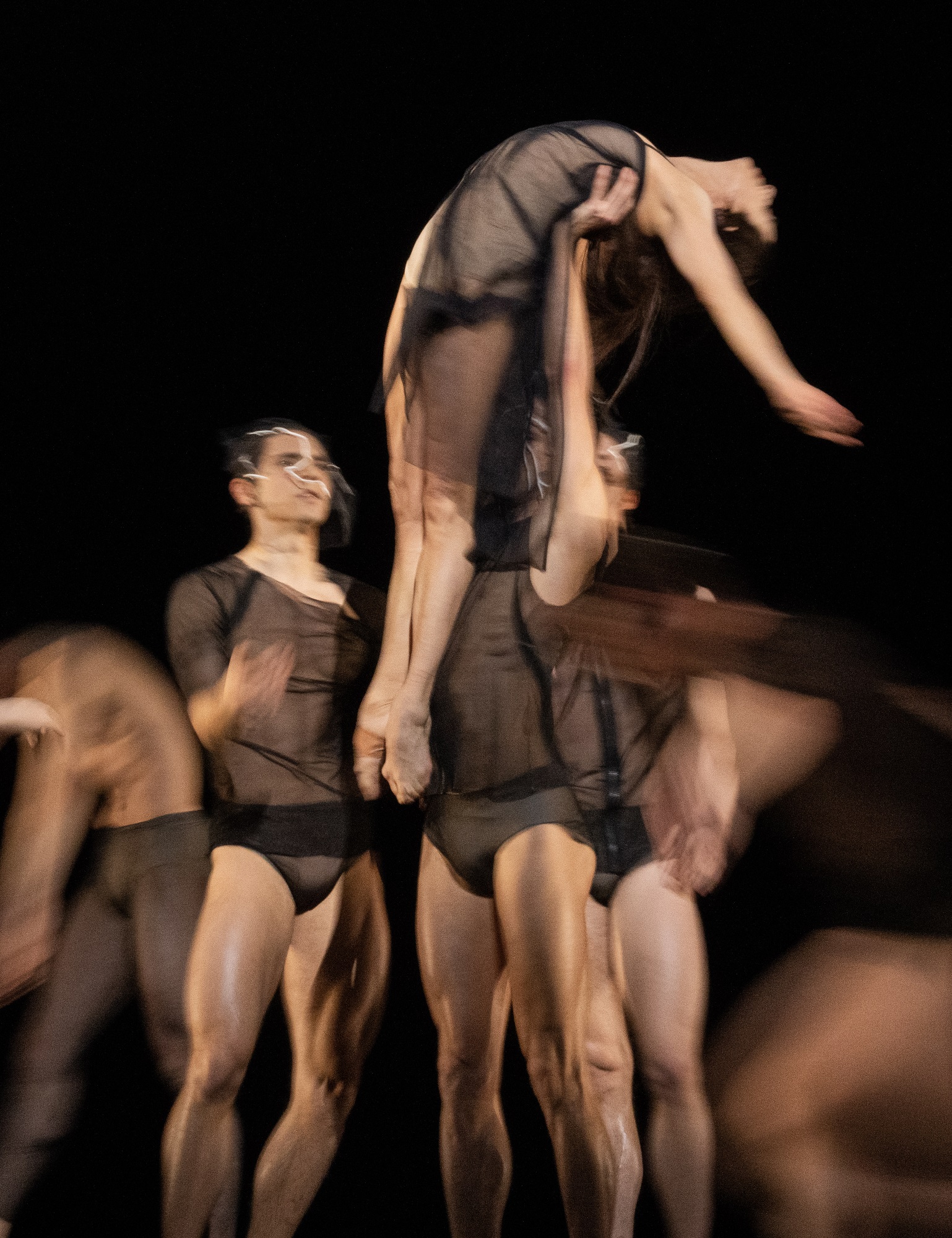 Alessandra Ferri, artists of The Royal Ballet in Wayne McGregor's Woolf Works ©2023 Asya Verzhbinsky
