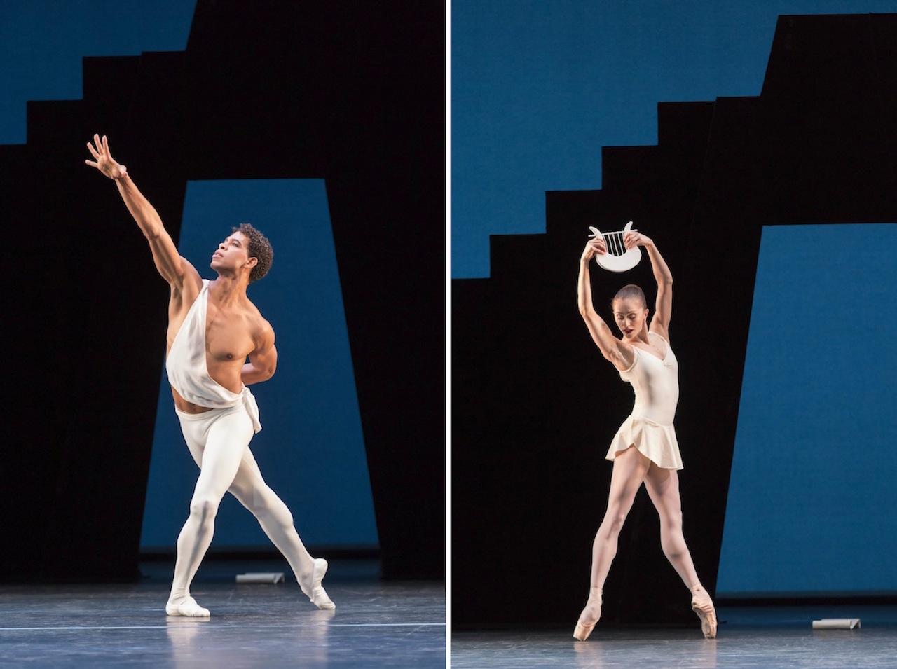 Carlos Acosta and Marianela Nuñez in George Balanchine's 'Apollo'