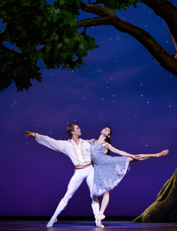 Matthew Golding and Anna Tsygankova in Christopher Wheeldon's Cinderella, performed by Dutch National Ballet