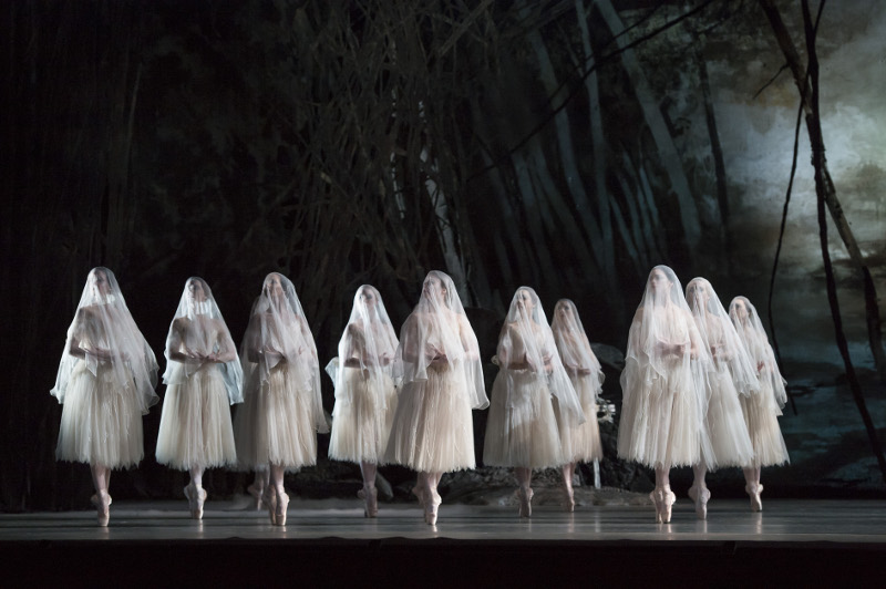 Artists of the Royal Ballet in Giselle. Photo by Bill Cooper.