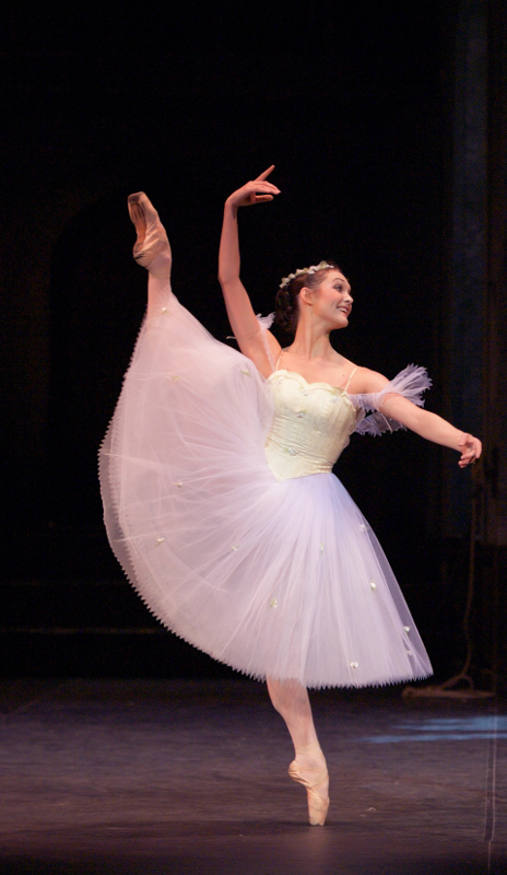 Jurgita Dronina as the Sylph in La Sylphide. Photo by Laurent Liotardo.