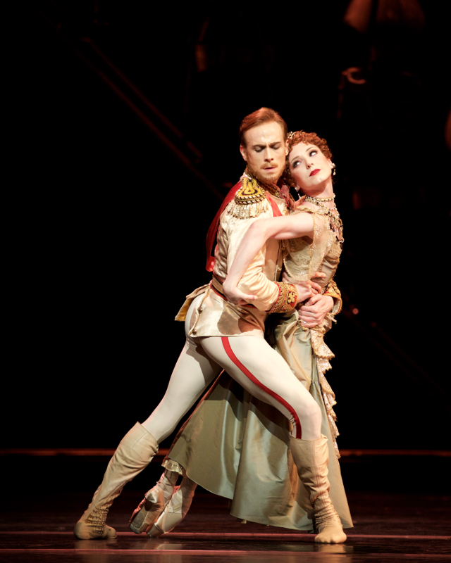 Sarah Lamb and Edward Watson in Kenneth MacMillan's Mayerling. Photo by Alice Pennefather.