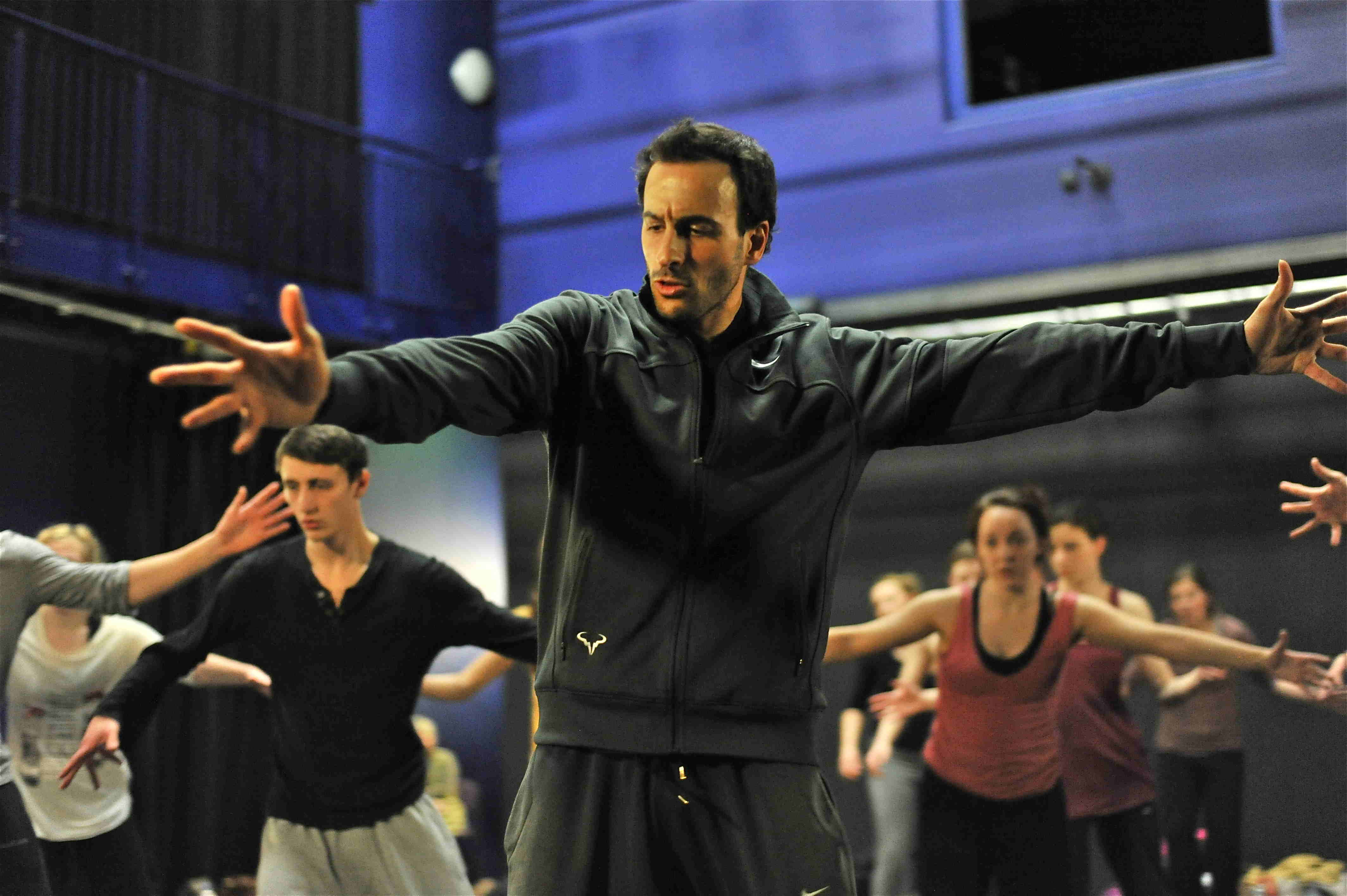 Hofesh Shechter does dance outreach work with young people