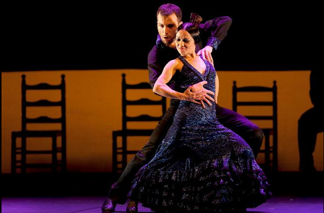Marco Flores and Olga Pericet in the Gala Flamenca