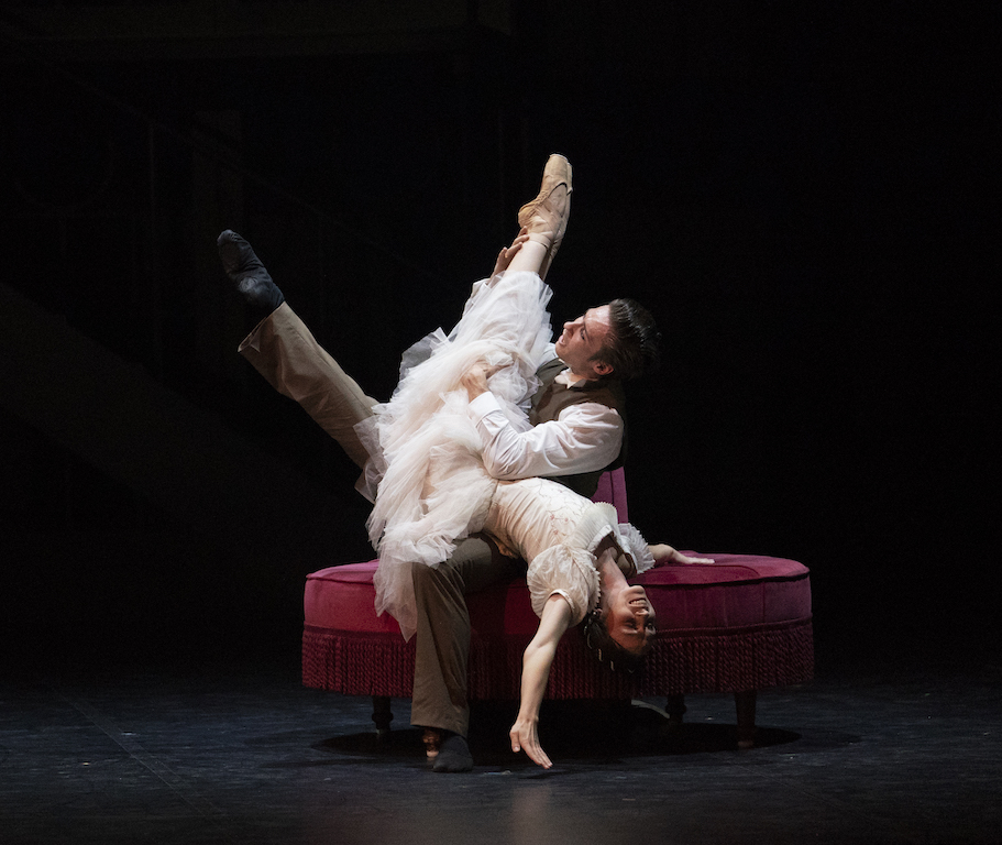 Abigail Prudames as Victoria and Joseph Taylor as Albert