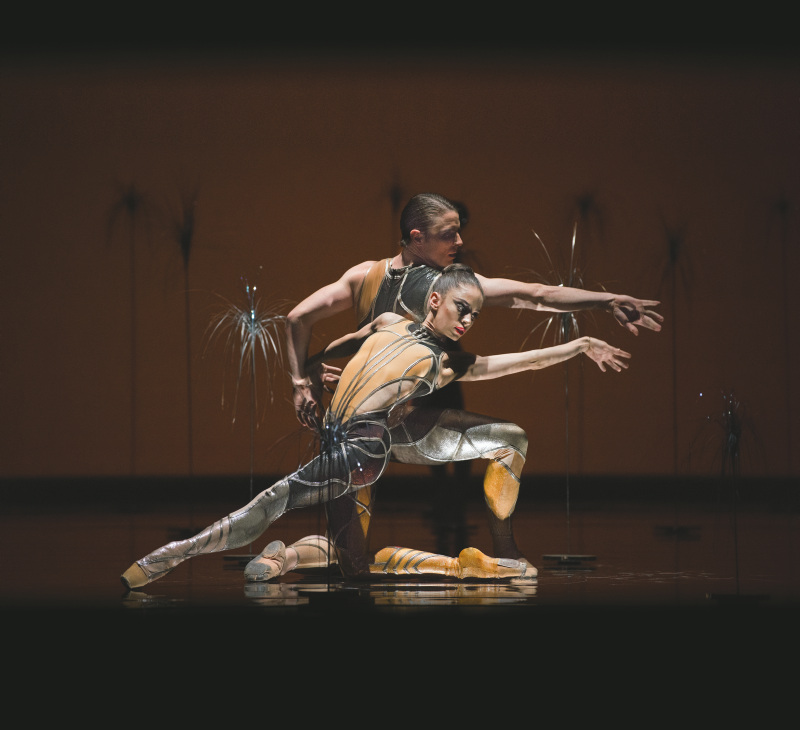 Dores Andre and Luke Ingham in 'Björk Ballet'