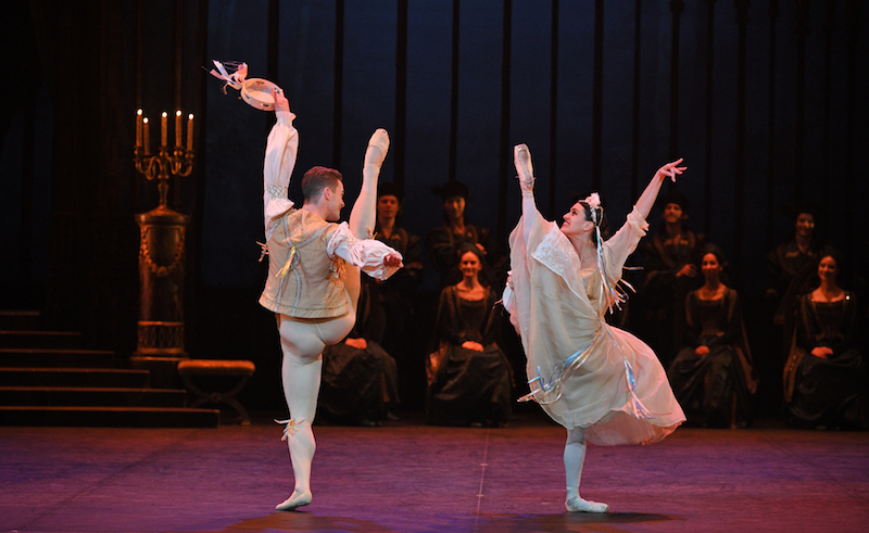 Rhys Antoni Yeomans and Adriana Lizardi in the Neapolitan Dance