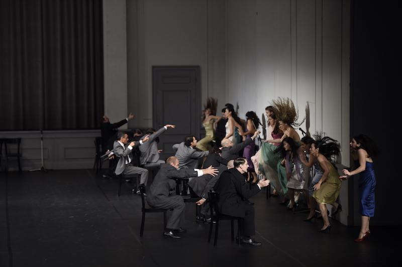 The Pina Bausch company in her 1978 work Kontakthof