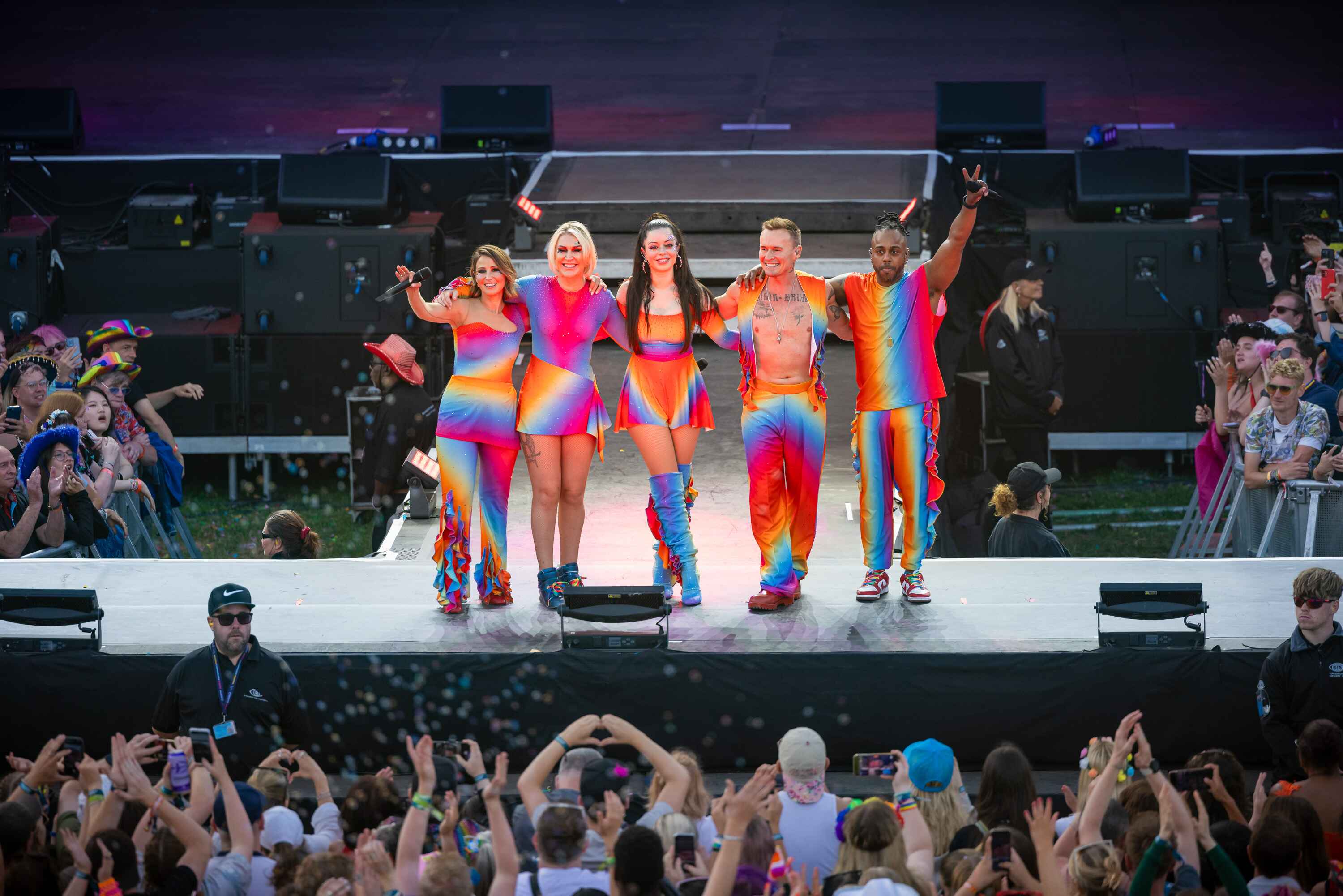 S-Club-7 at Brighton Pride