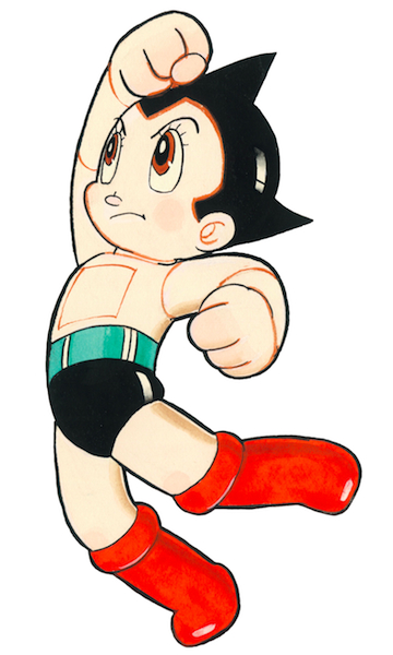 Tezuka Astroboy punch