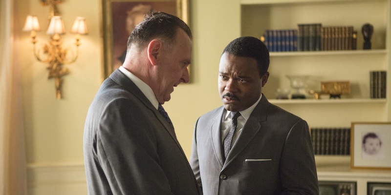 [pictured right: Tom Wilkinson and David Oyelowo]