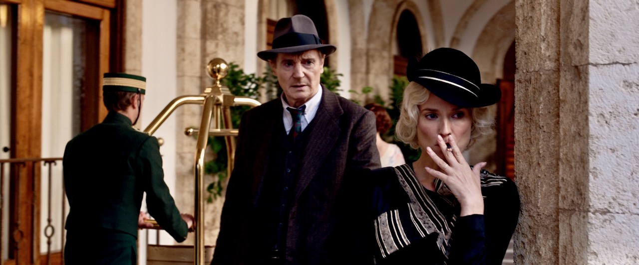 Liam Neeson and Diane Kruger in Marlowe