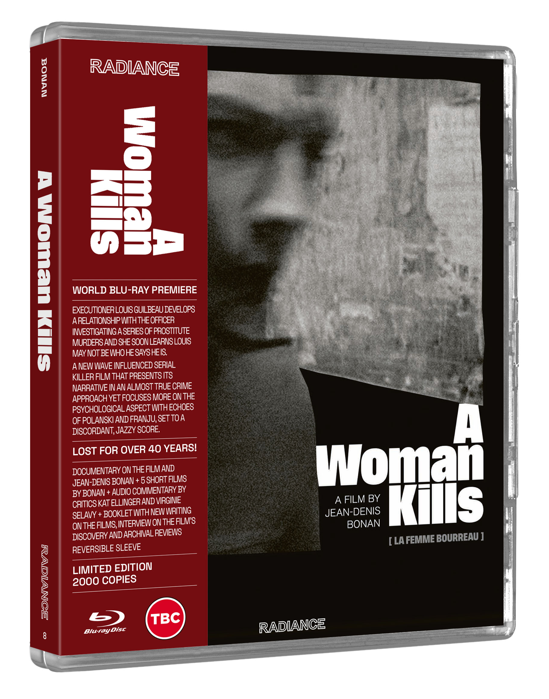 A Woman Kills Blu-ray pack