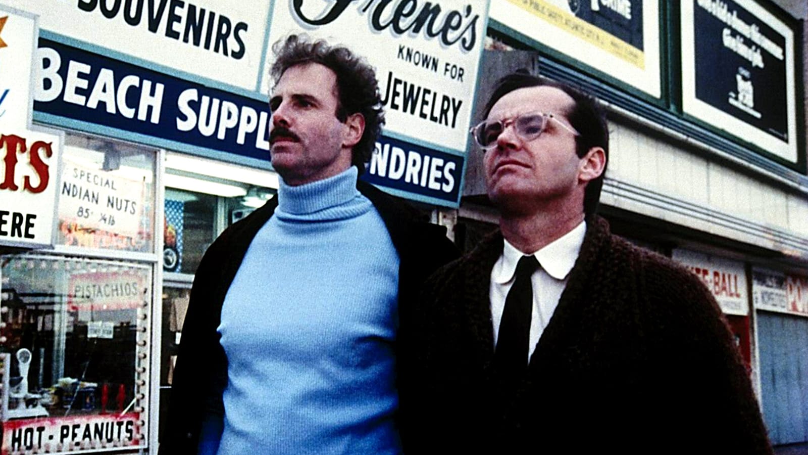 Bruce Dern and Jack Nicholson in The King of Marvin Gardens