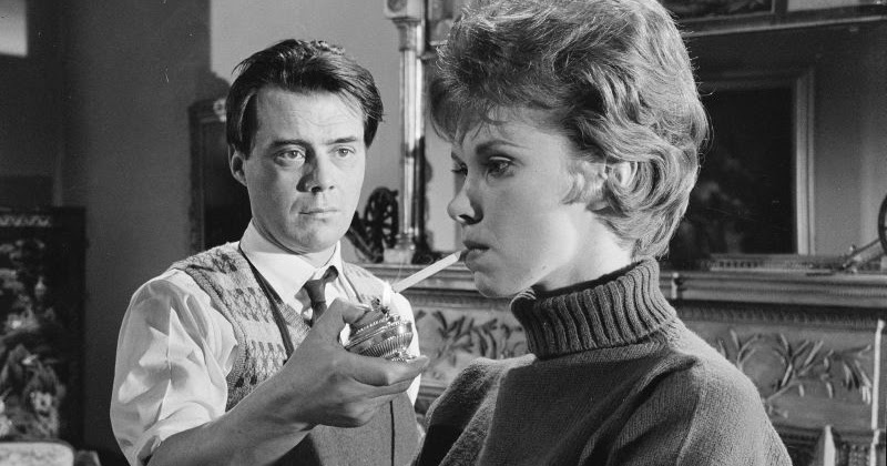 Dirk Bogarde and Wendy Craig in The Servant
