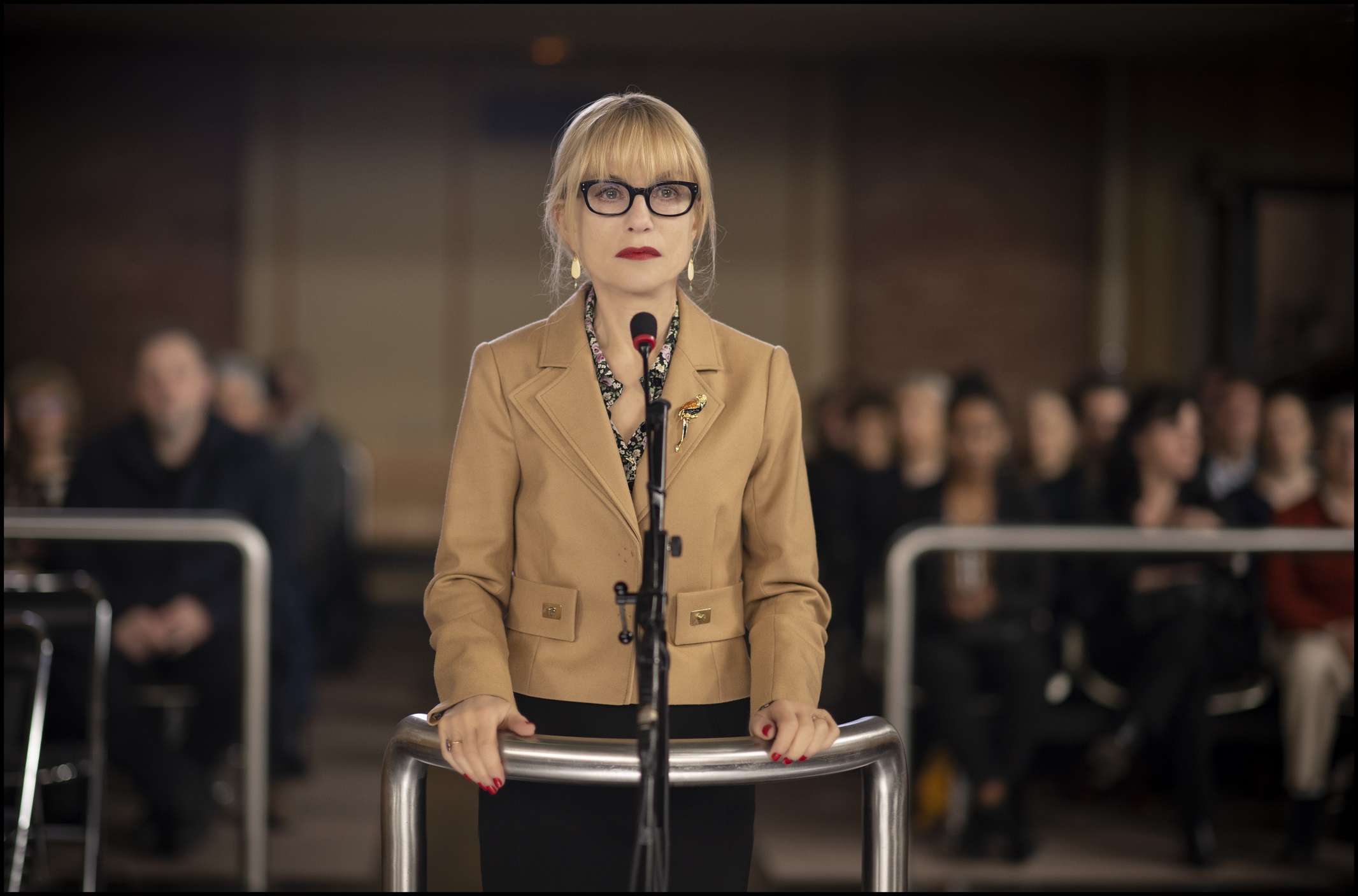 Isabelle Huppert in La Syndicaliste