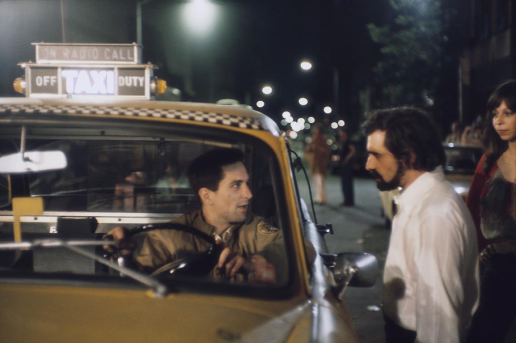 De Niro and Scorsese in Taxi Driver