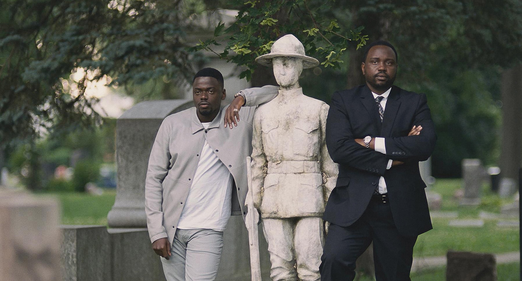 Daniel Kaluuya and Brian Tyree Henry in Widows