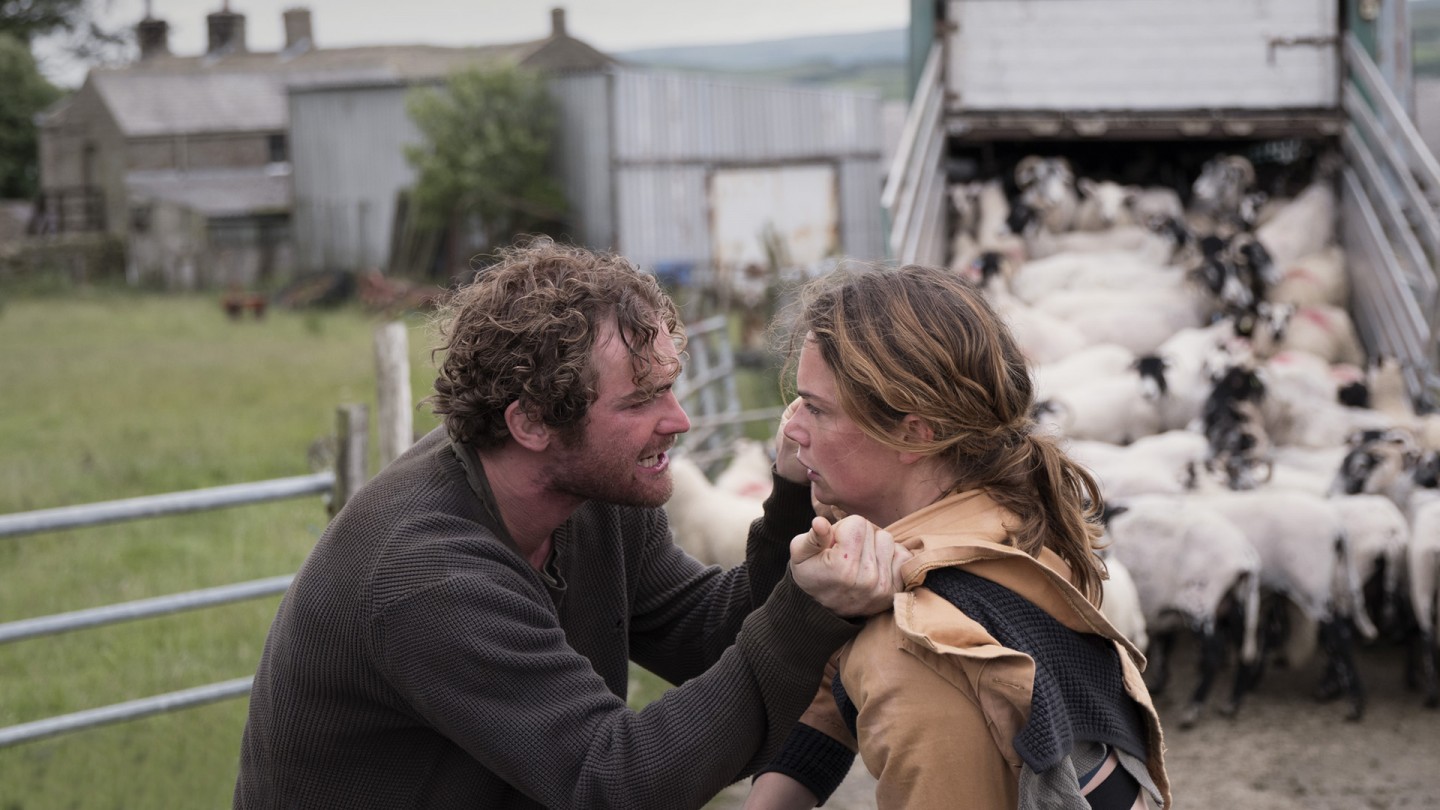 Joe (Mark Stanley) and Alice (Ruth Wilson) in Dark River