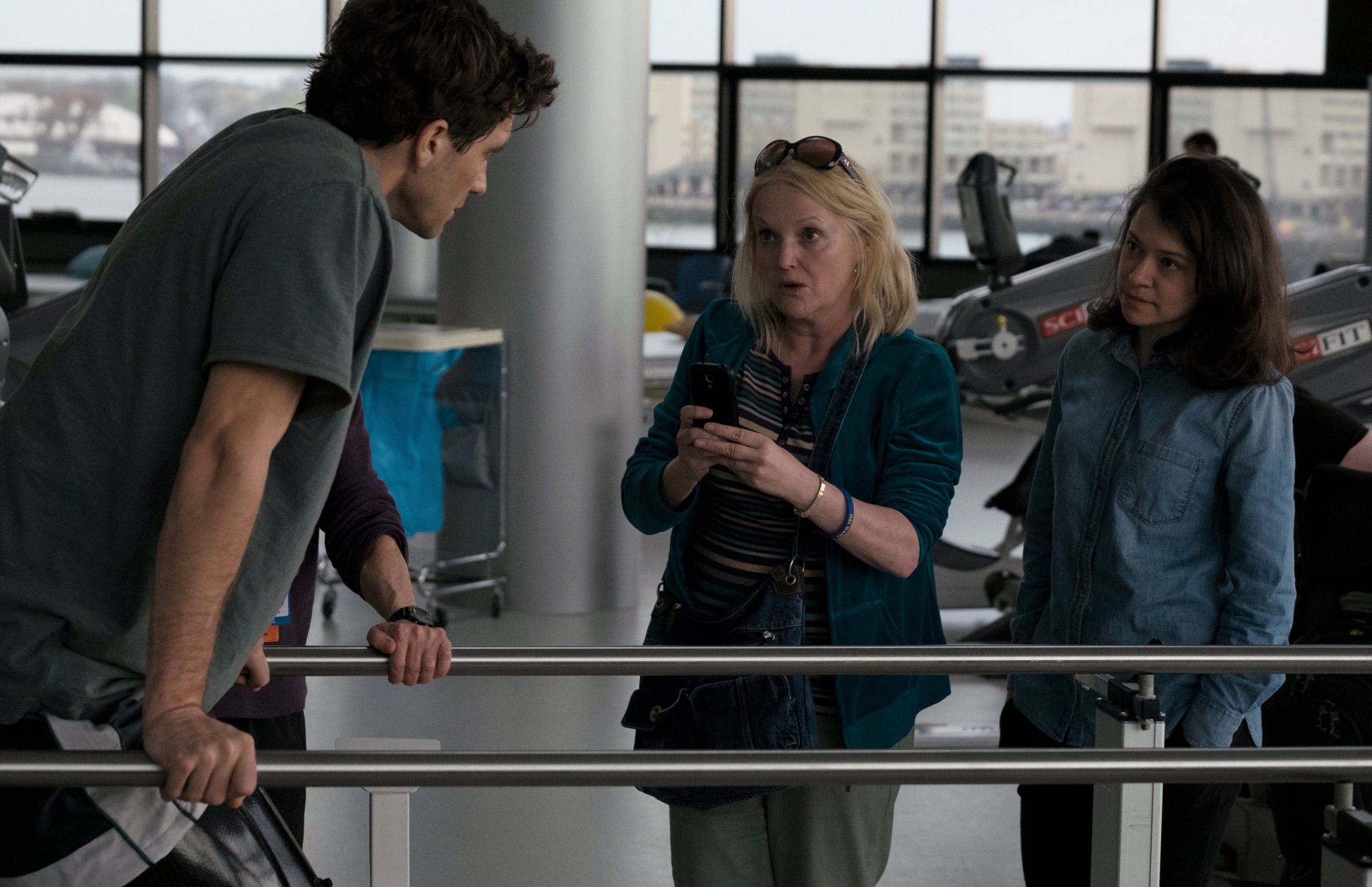 Patty (Miranda Richardson, right) helps out