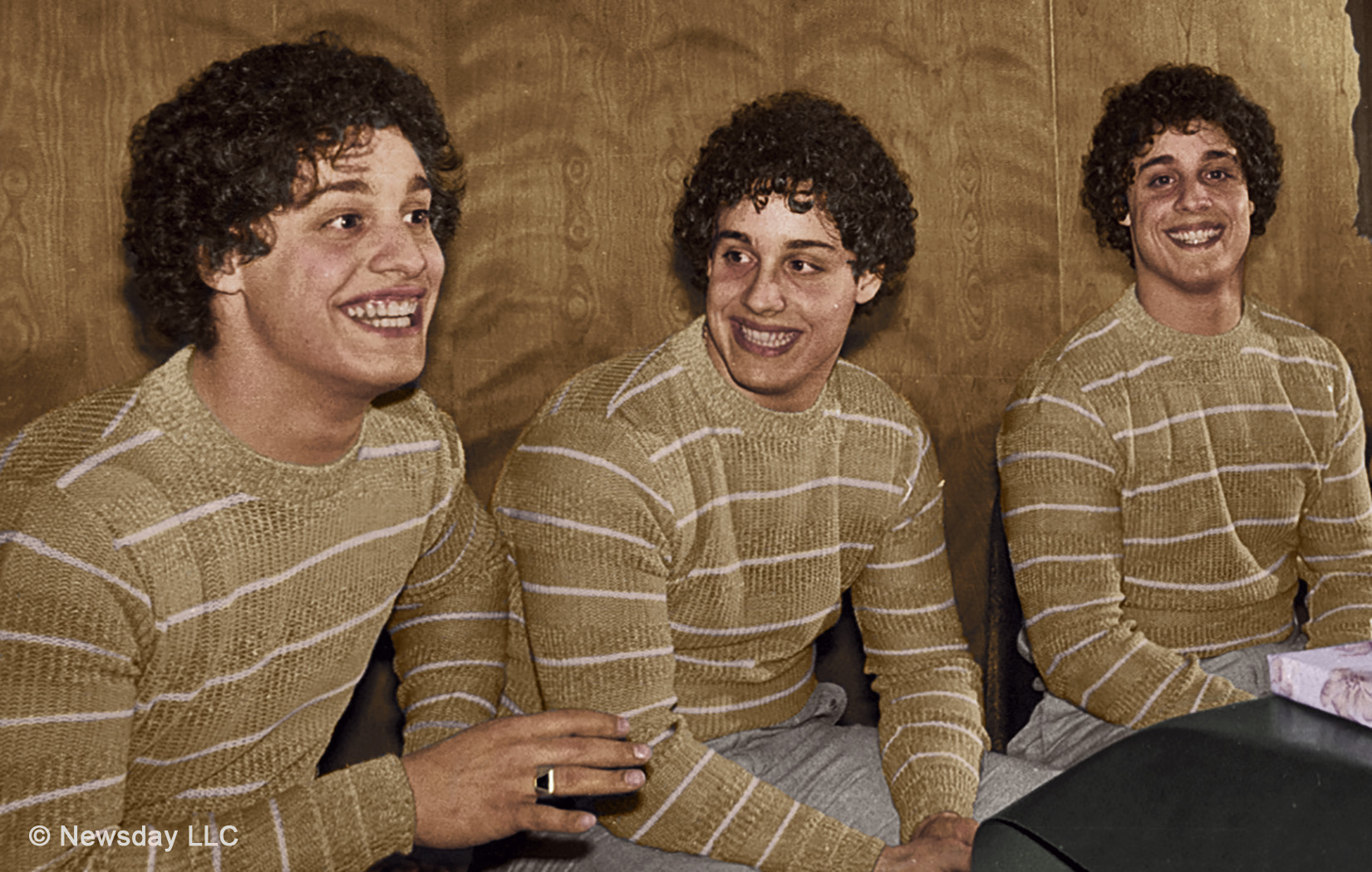 Eddy, Bobby and David from Three Identical Strangers