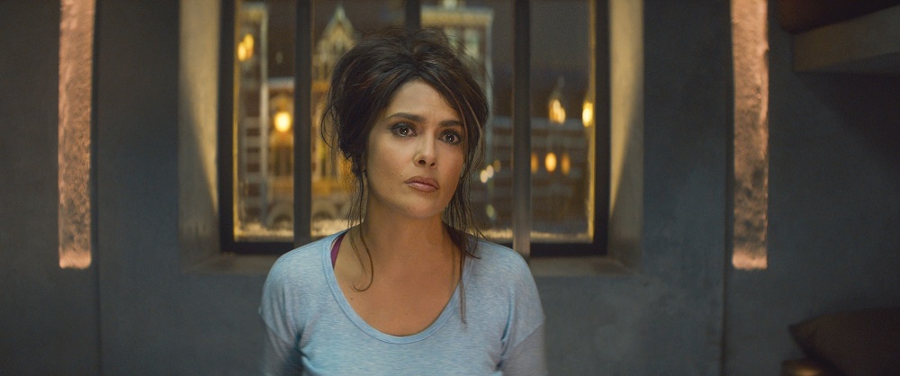 Salma Hayek in The Hitman's Bodyguard