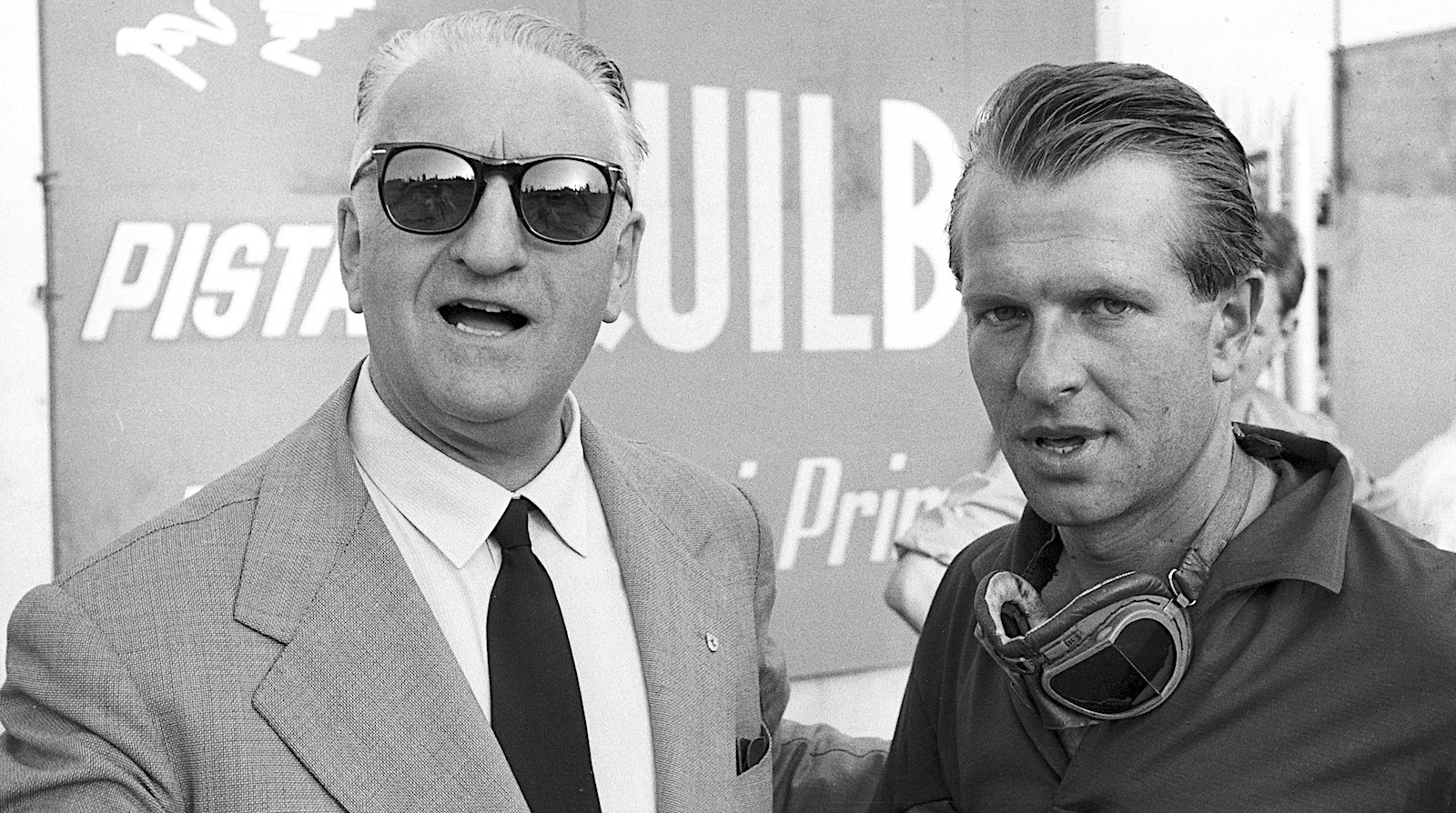 Enzo Ferrari, Peter Collins